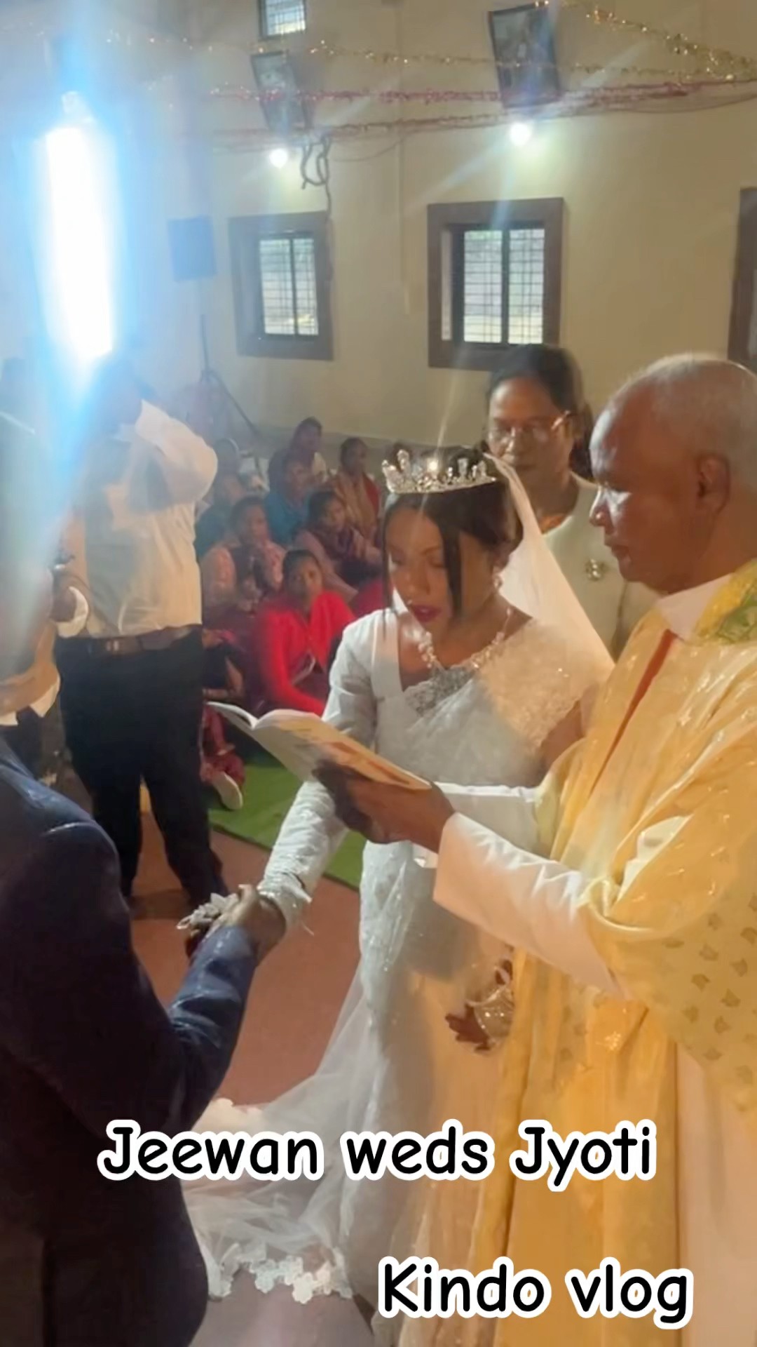 .Christian weeding shorts vedio jeewan weds Jyoti .,